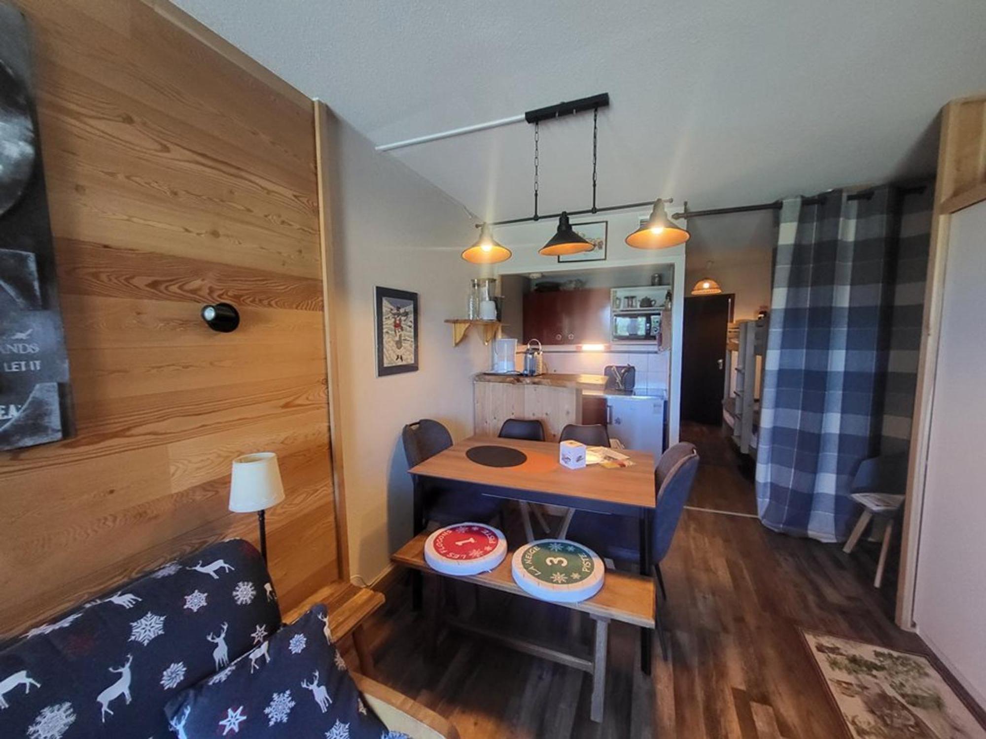 Charmant Studio 4 Pers, Pied Des Pistes, Balcon Ouest - Montgenevre - Fr-1-266-61 ภายนอก รูปภาพ